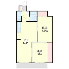 キャトルセゾンの間取り