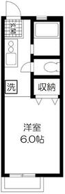 ハイツ山一A棟の間取り