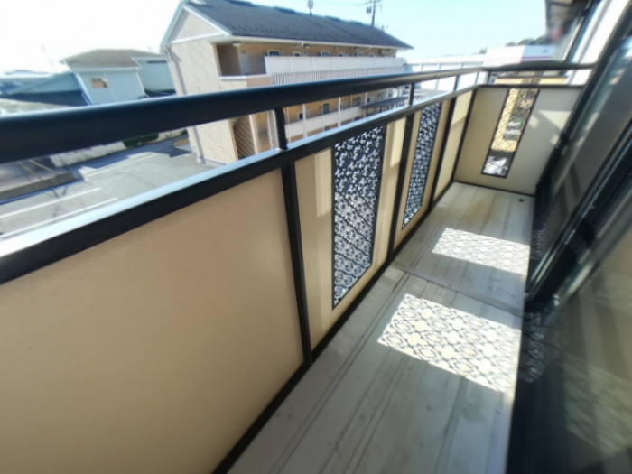 12/27 バルコニー