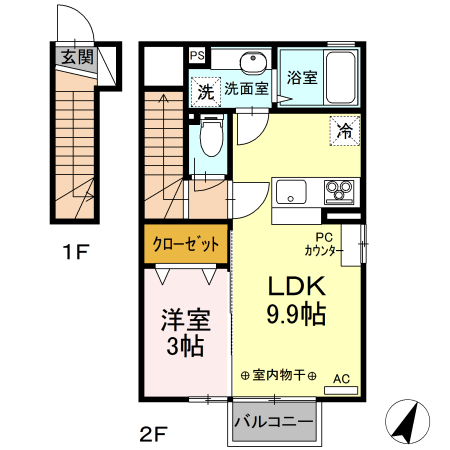 ルーメンベルクの間取り