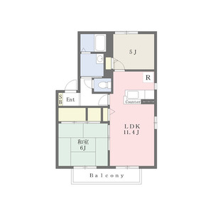 メゾンカメリアD棟の間取り