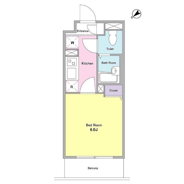 ＮＴＰＲレジデンス大井町・402号室の間取り