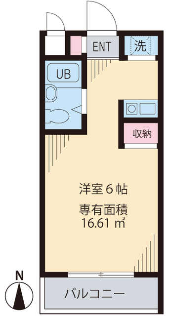 パークハイム中野の間取り