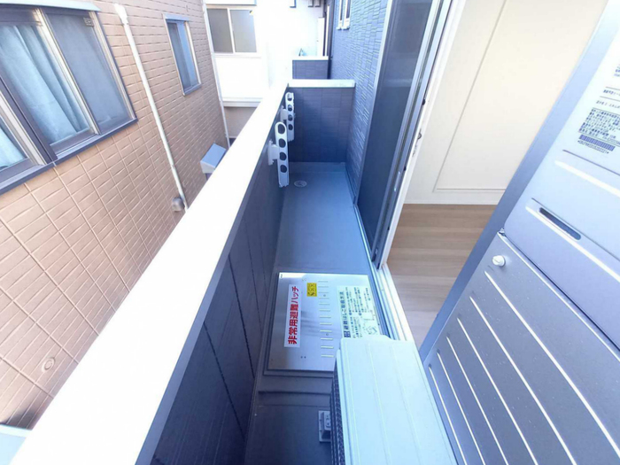 12/22 バルコニー