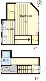 ワカナハウスの間取り