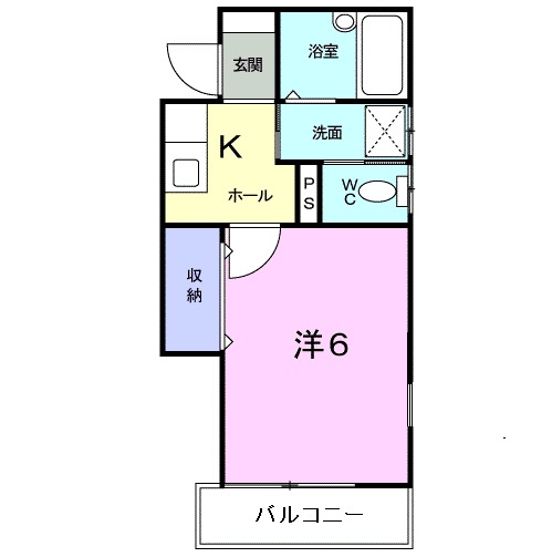 ローズハイムの間取り