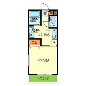 L&CスターハイツNo16の間取り