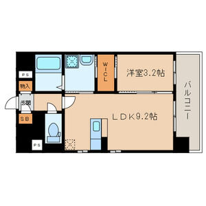 ライブラ西新の間取り