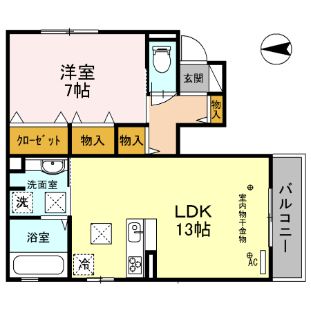 ル レーヴの間取り