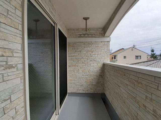 12/23 バルコニー