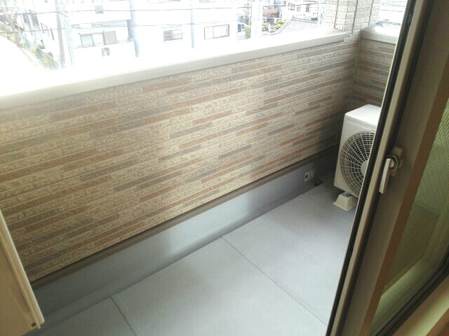 12/20 バルコニー