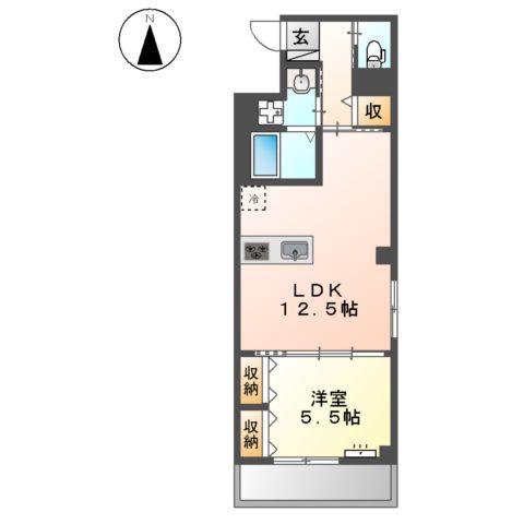 プレシャスの間取り