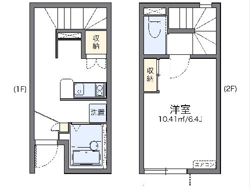 レオネクスト貝田の間取り