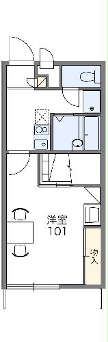 レオパレスリベロの間取り
