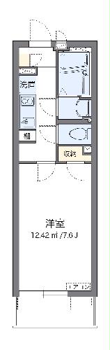 クレイノＢＥＬＬの間取り