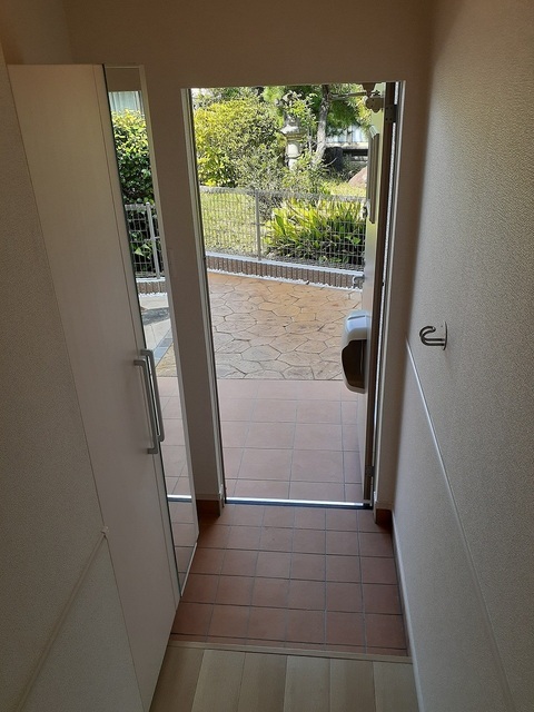 9/30 玄関