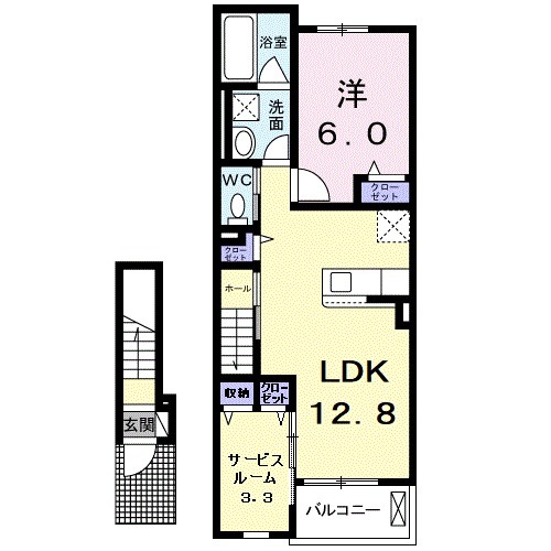 フィオーレ桜ケ丘の間取り