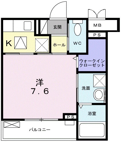 プレシャス・グリーンの間取り