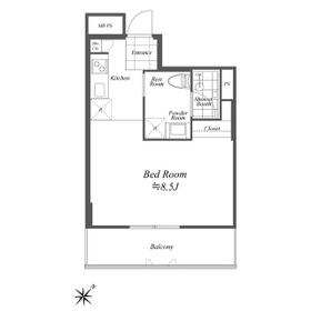 ブルーノコート蒲田の間取り