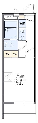レオパレス龍庵の間取り