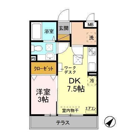 クレストフォートの間取り