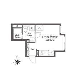 ルクレ馬込の間取り