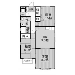 レジデンス東 IIの間取り