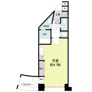フォレステージュ江坂垂水町の間取り