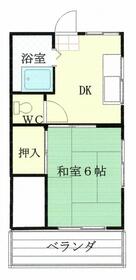 第1隆生荘の間取り