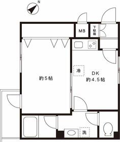 ＤＲホームズ南品川・402号室の間取り