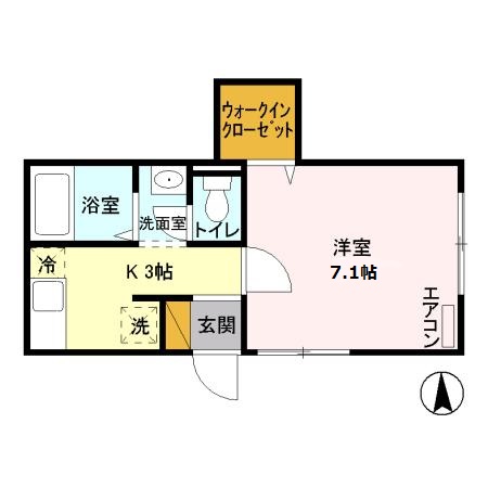 CASA BIANCAの間取り