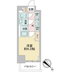 アステリ鶴舞テーセラの間取り