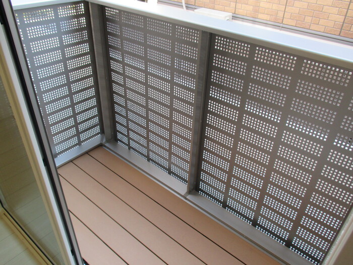 12/24 バルコニー