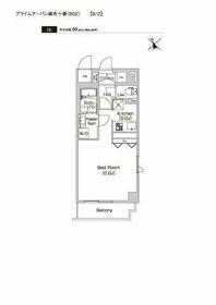 プライムアーバン麻布十番の間取り