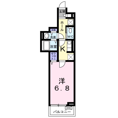 グレイス アキカの間取り