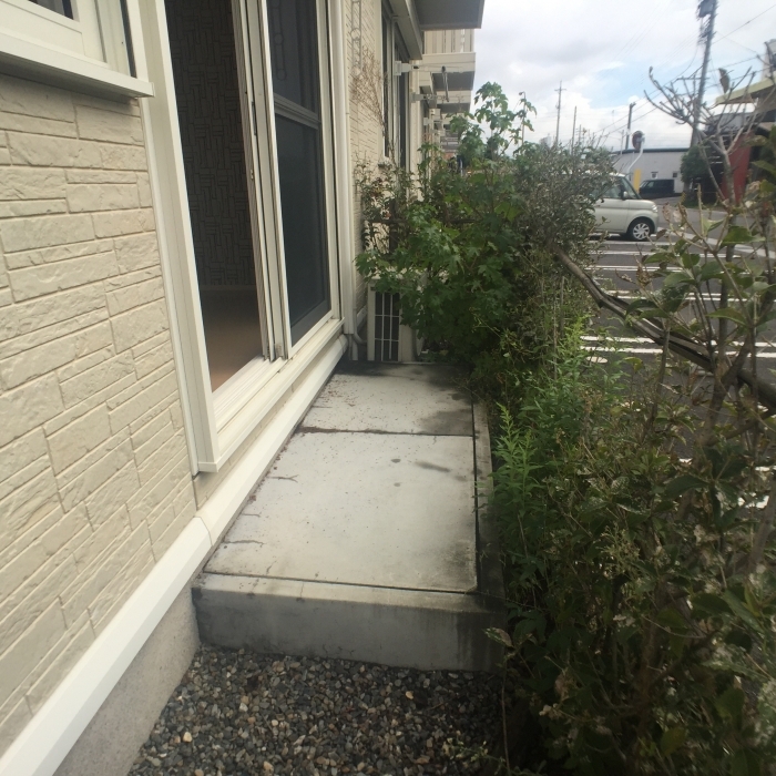 10/14 バルコニー