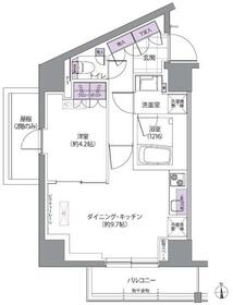 IVY WESTの間取り