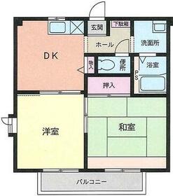 クレスト古淵の間取り