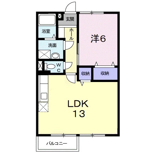 エントピア・パピヨンSの間取り