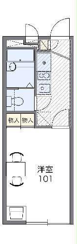 レオパレスT・Kブランドールの間取り
