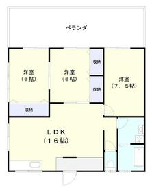 大谷マンション・501号室の間取り