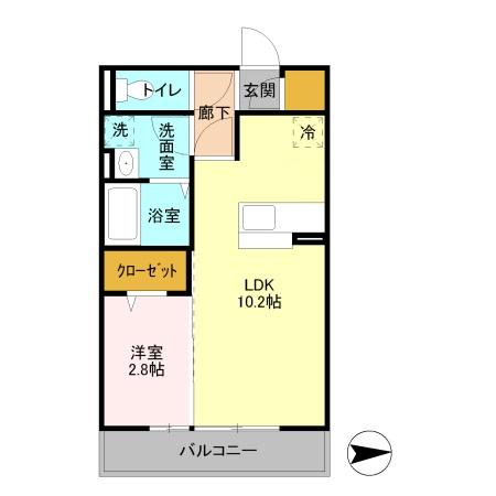グランドゥール三笠山の間取り