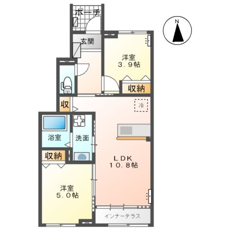 ソレーユの間取り