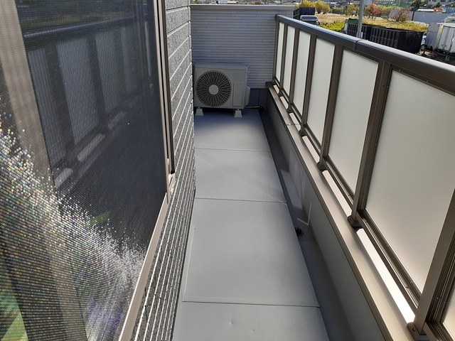 12/20 バルコニー