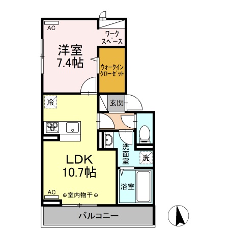 フロレゾンの間取り