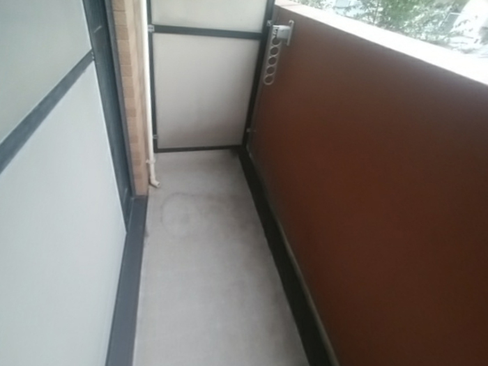 12/24 バルコニー