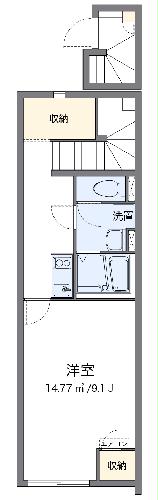 クレイノパレス カネセイの間取り