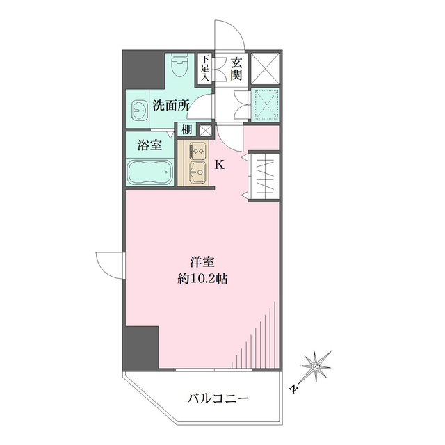 ラヴィーナ北上野の間取り