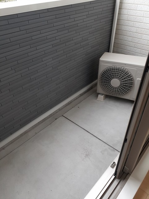 12/23 バルコニー