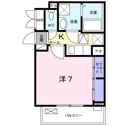 ラシュレの間取り